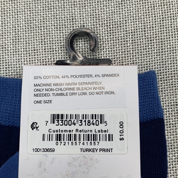 Club Room Men's Printed Long Crew Socks - Picture 4 of 5